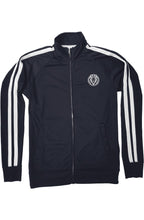 Load image into Gallery viewer, Kingsley Lane Navy Blue Track Jacket - White Logo