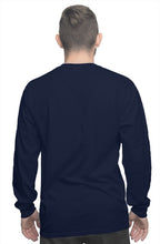Load image into Gallery viewer, Kingsley Lane Long-Sleeve T-Shirt - Navy Blue