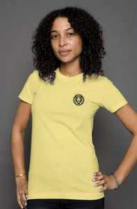 Kingsley Lane Women's Short-Sleeve T-Shirt - Yellow