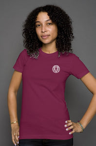 Kingsley Lane Women's Short-Sleeve T-Shirt - Maroon