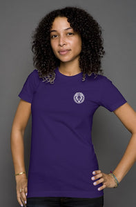 Kingsley Lane Women's Short-Sleeve T-Shirt - Purple