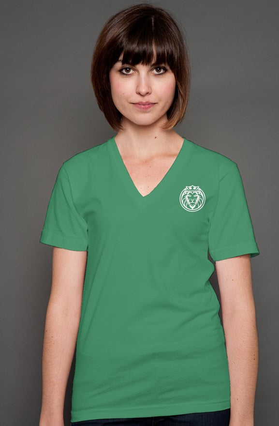 Kingsley Lane V-neck T-Shirt - Kelly Green 